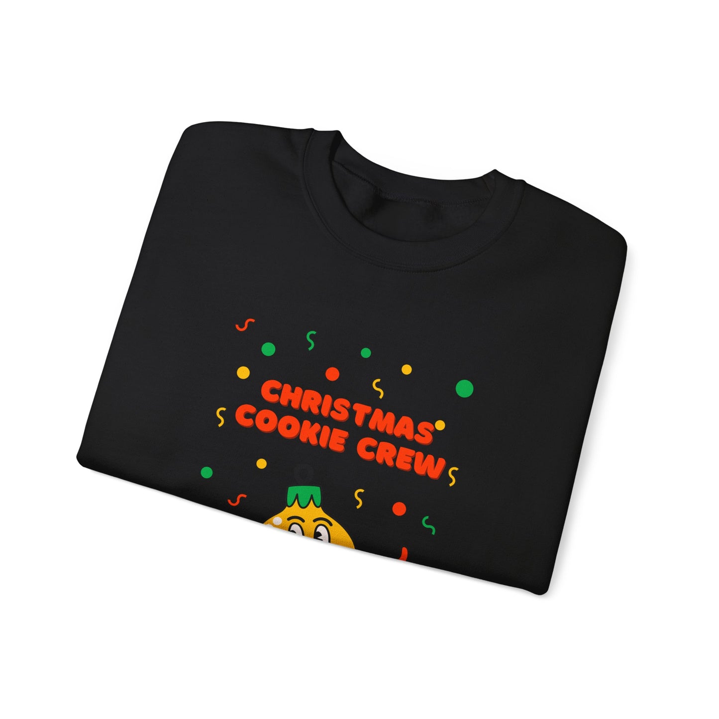 Christmas Cookie Crew Sweatshirt, Holiday Fashion, Festive Apparel, Cozy Crew, Gift for Bakers, Winter Wear