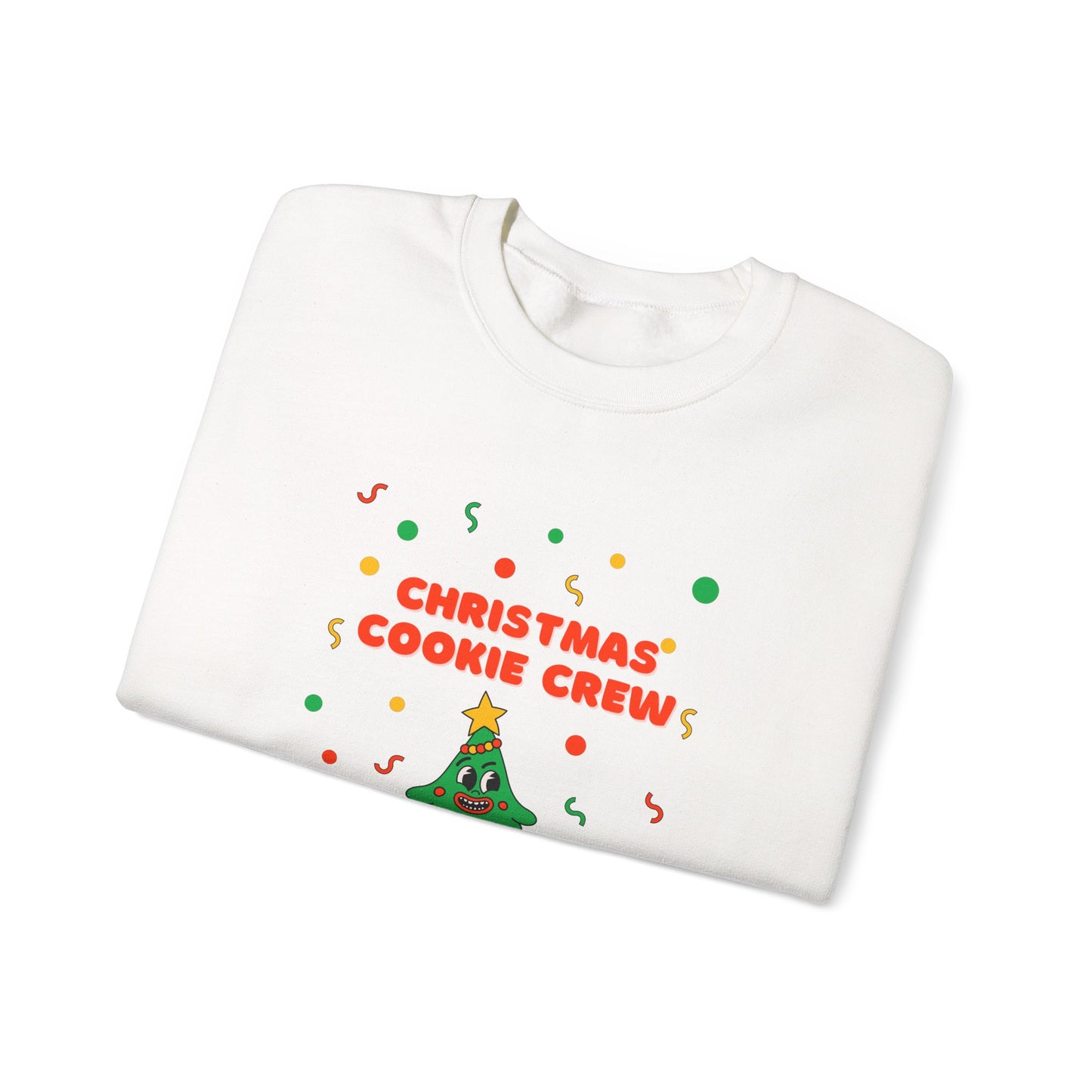Copy of Christmas Cookie Crew Sweatshirt, Holiday Fashion, Festive Apparel, Cozy Crew, Gift for Bakers, Winter Wear