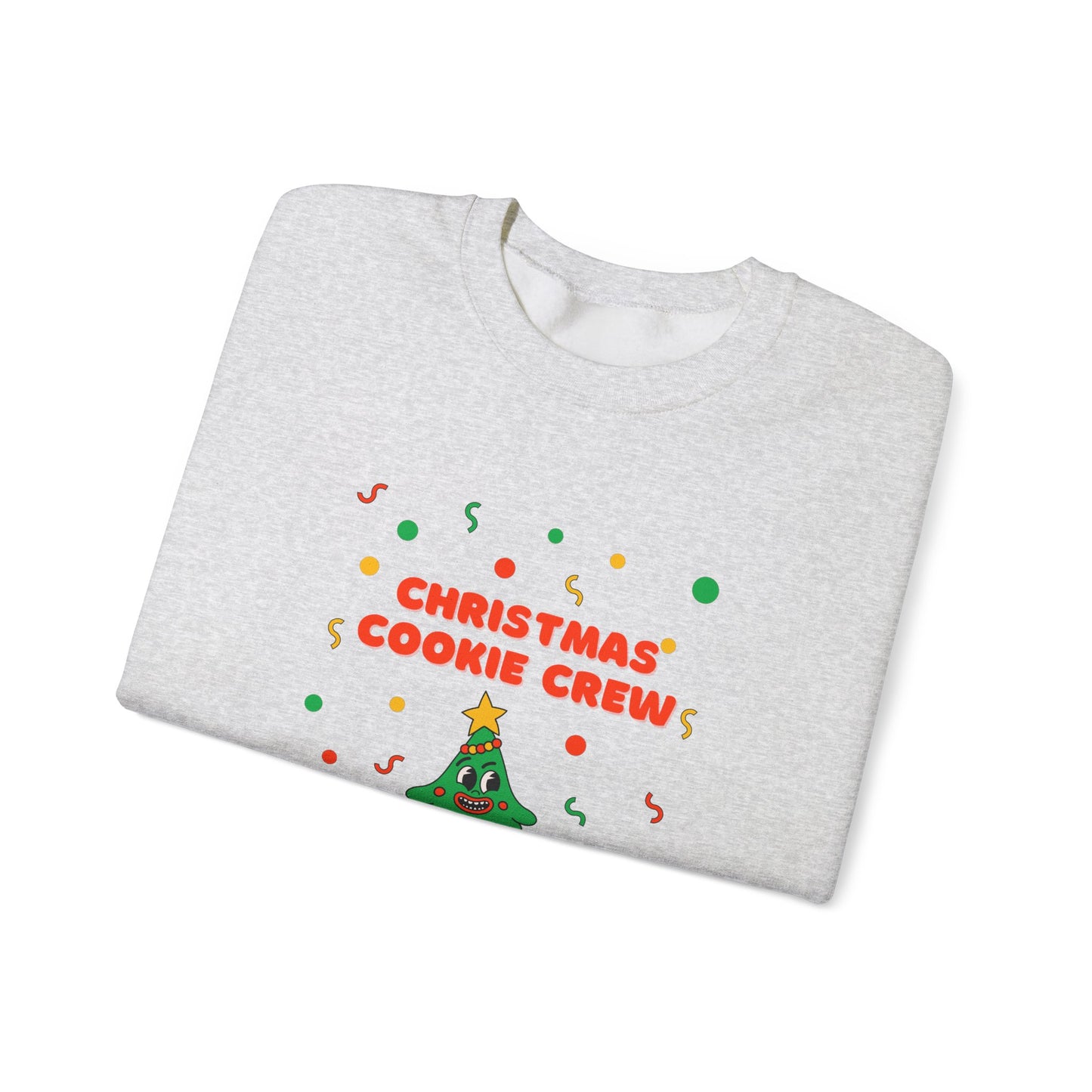 Copy of Christmas Cookie Crew Sweatshirt, Holiday Fashion, Festive Apparel, Cozy Crew, Gift for Bakers, Winter Wear