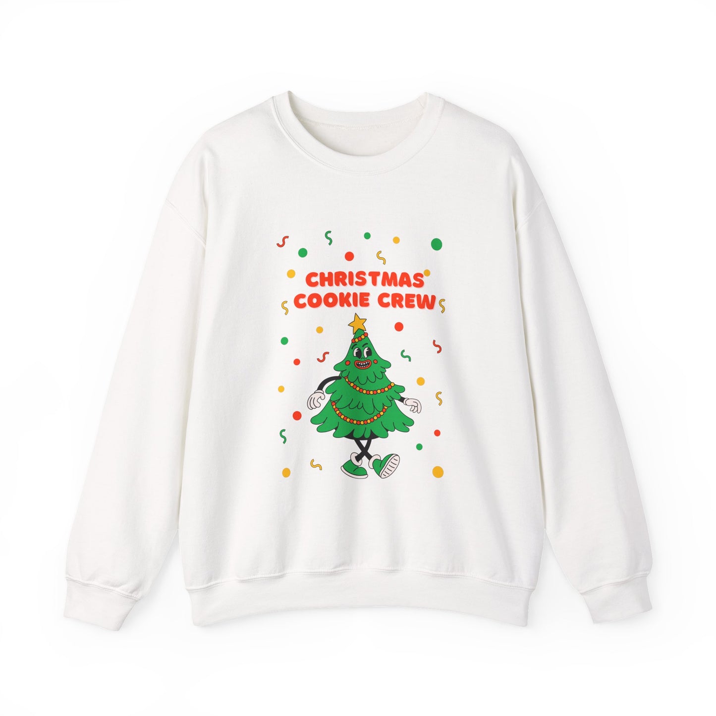Copy of Christmas Cookie Crew Sweatshirt, Holiday Fashion, Festive Apparel, Cozy Crew, Gift for Bakers, Winter Wear