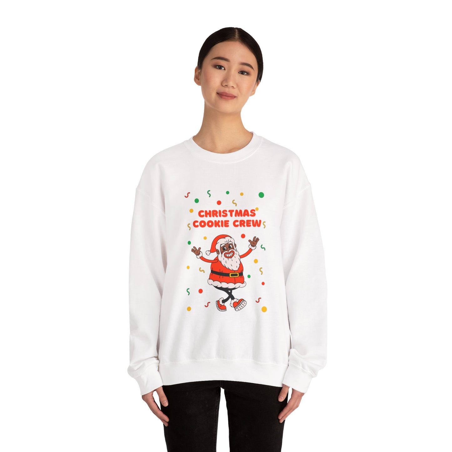 Copy of Christmas Cookie Crew Sweatshirt, Holiday Fashion, Festive Apparel, Cozy Crew, Gift for Bakers, Winter Wear
