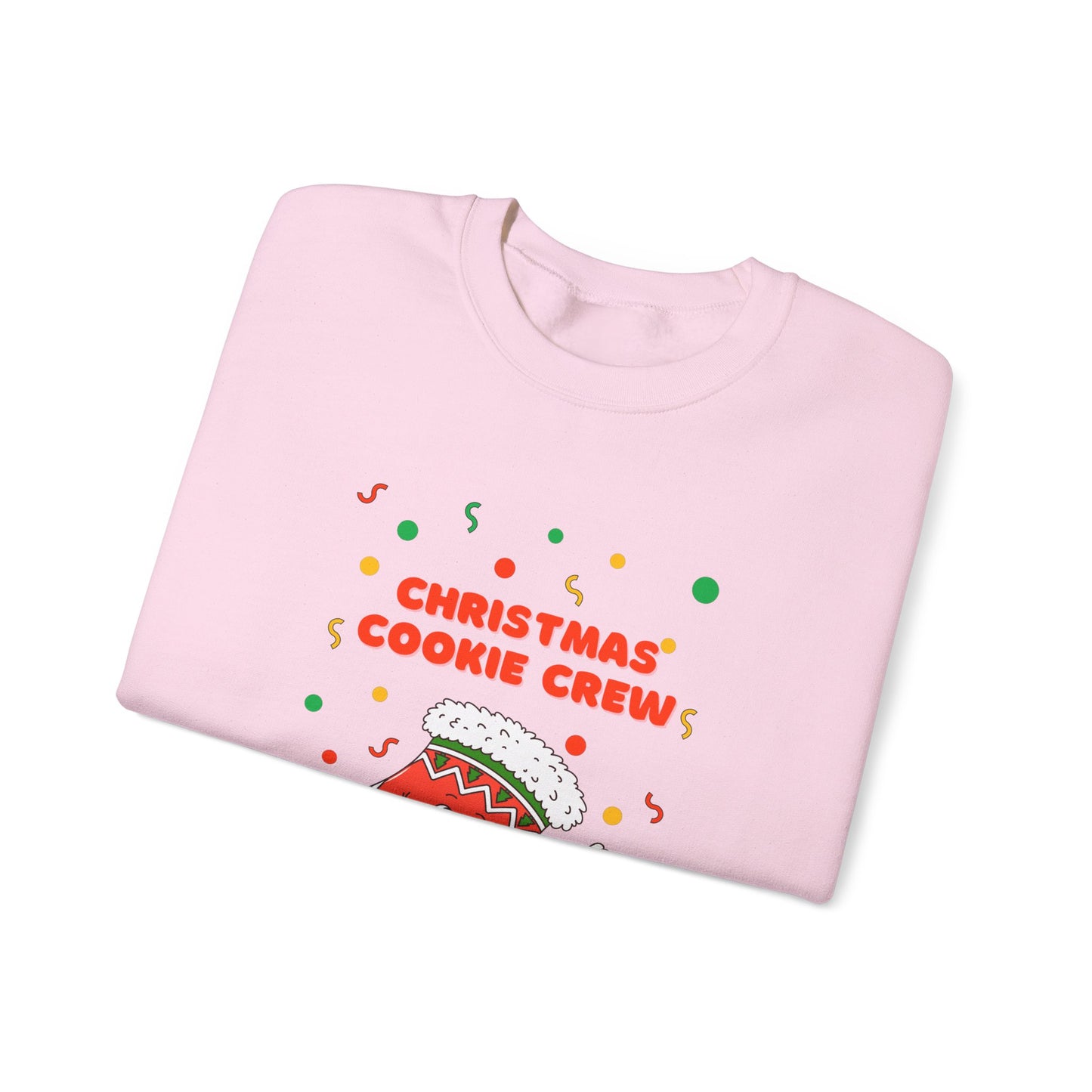 Copy of Christmas Cookie Crew Sweatshirt, Holiday Fashion, Festive Apparel, Cozy Crew, Gift for Bakers, Winter Wear