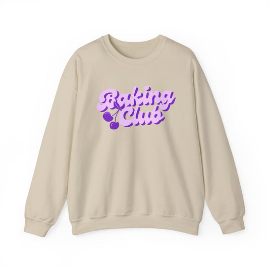 Baking Club Sweatshirt - Cherry Design