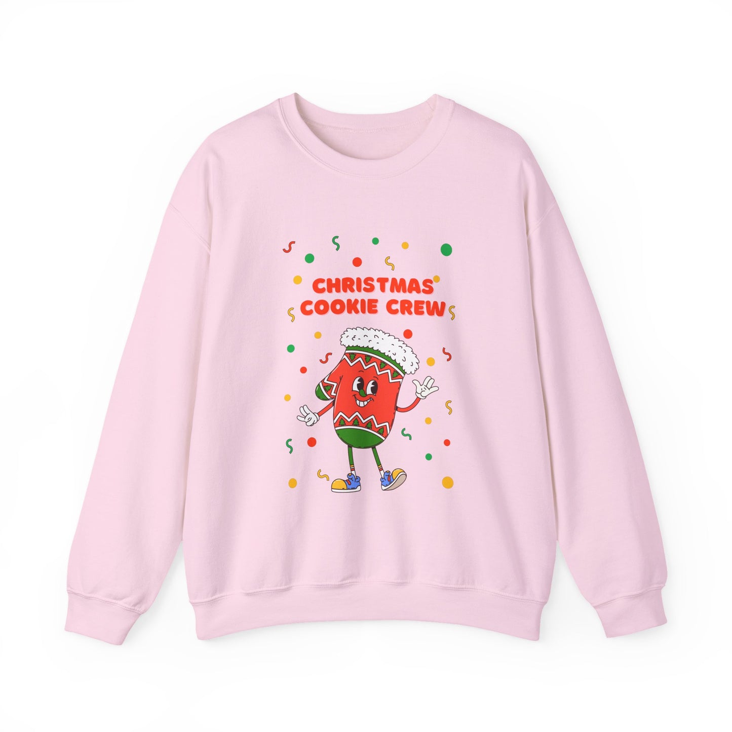 Copy of Christmas Cookie Crew Sweatshirt, Holiday Fashion, Festive Apparel, Cozy Crew, Gift for Bakers, Winter Wear