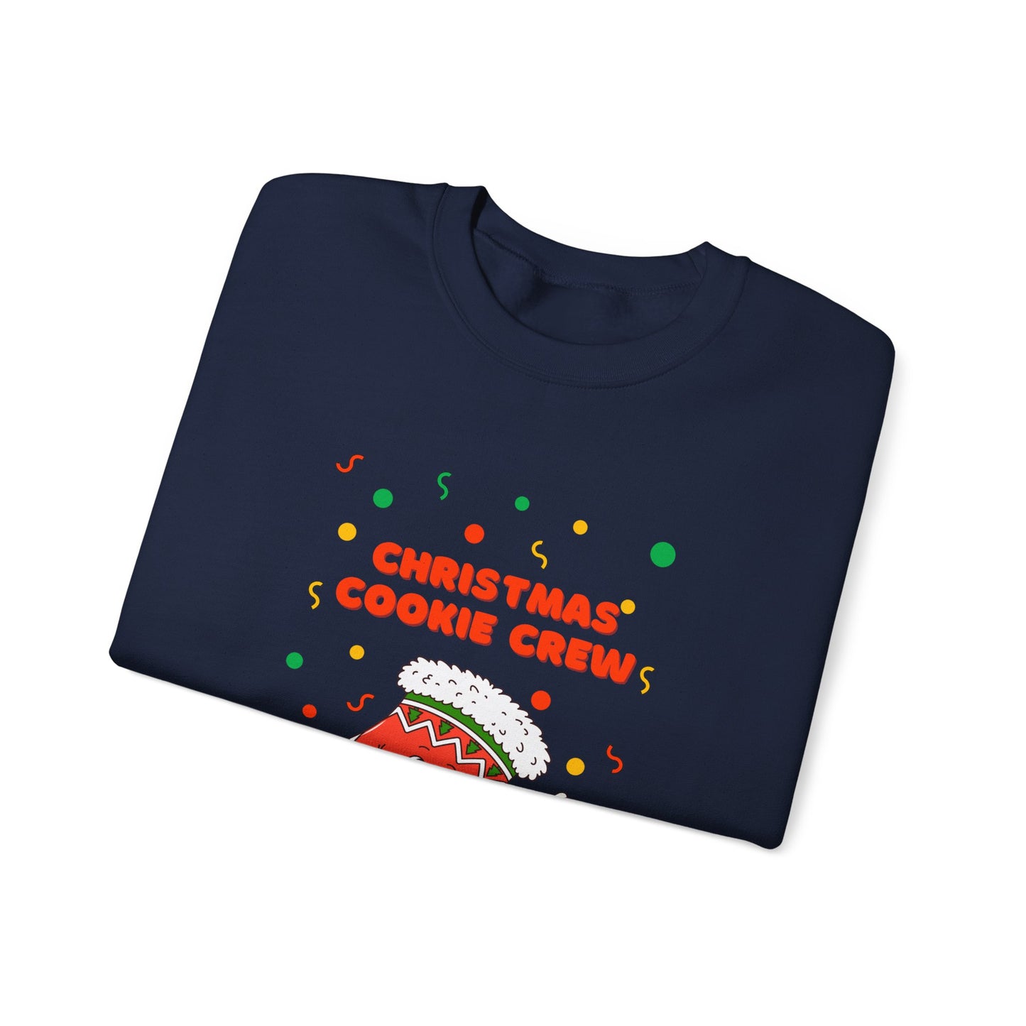 Copy of Christmas Cookie Crew Sweatshirt, Holiday Fashion, Festive Apparel, Cozy Crew, Gift for Bakers, Winter Wear