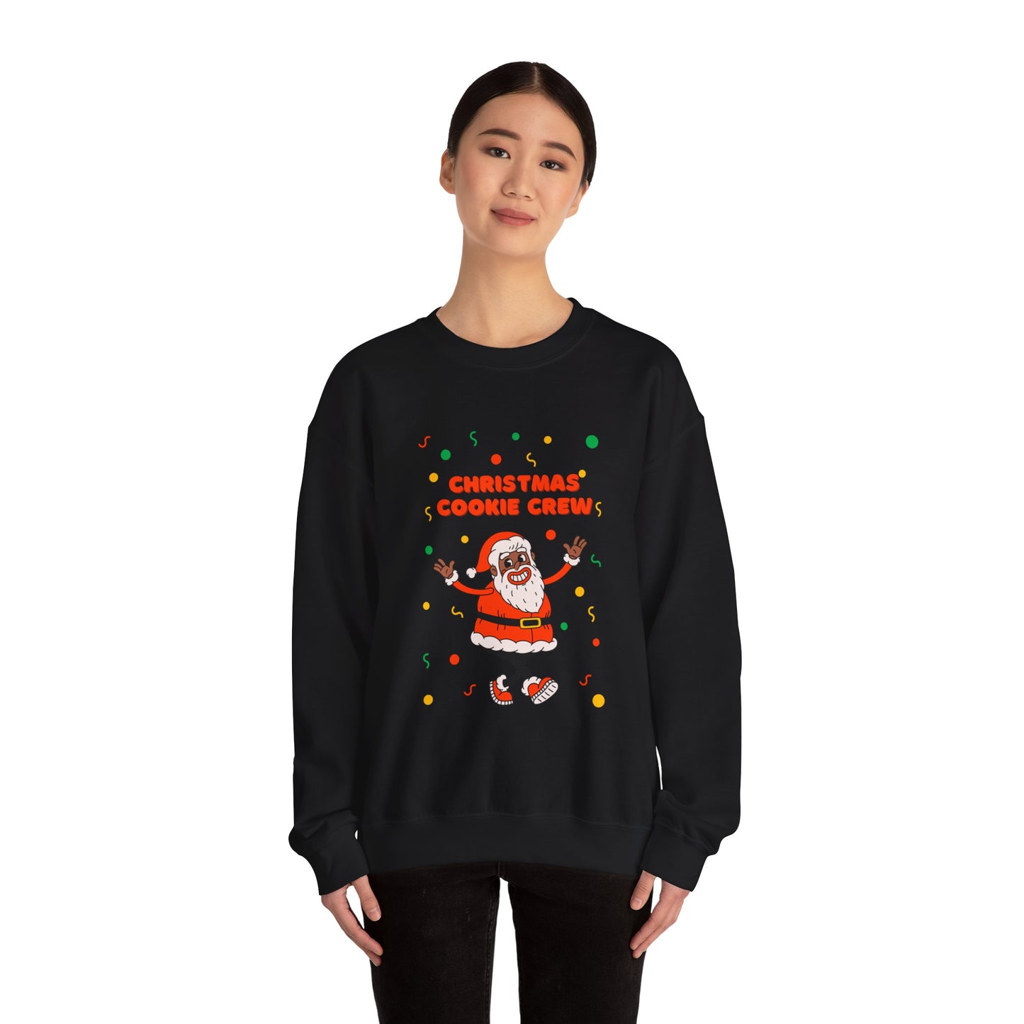 Copy of Christmas Cookie Crew Sweatshirt, Holiday Fashion, Festive Apparel, Cozy Crew, Gift for Bakers, Winter Wear