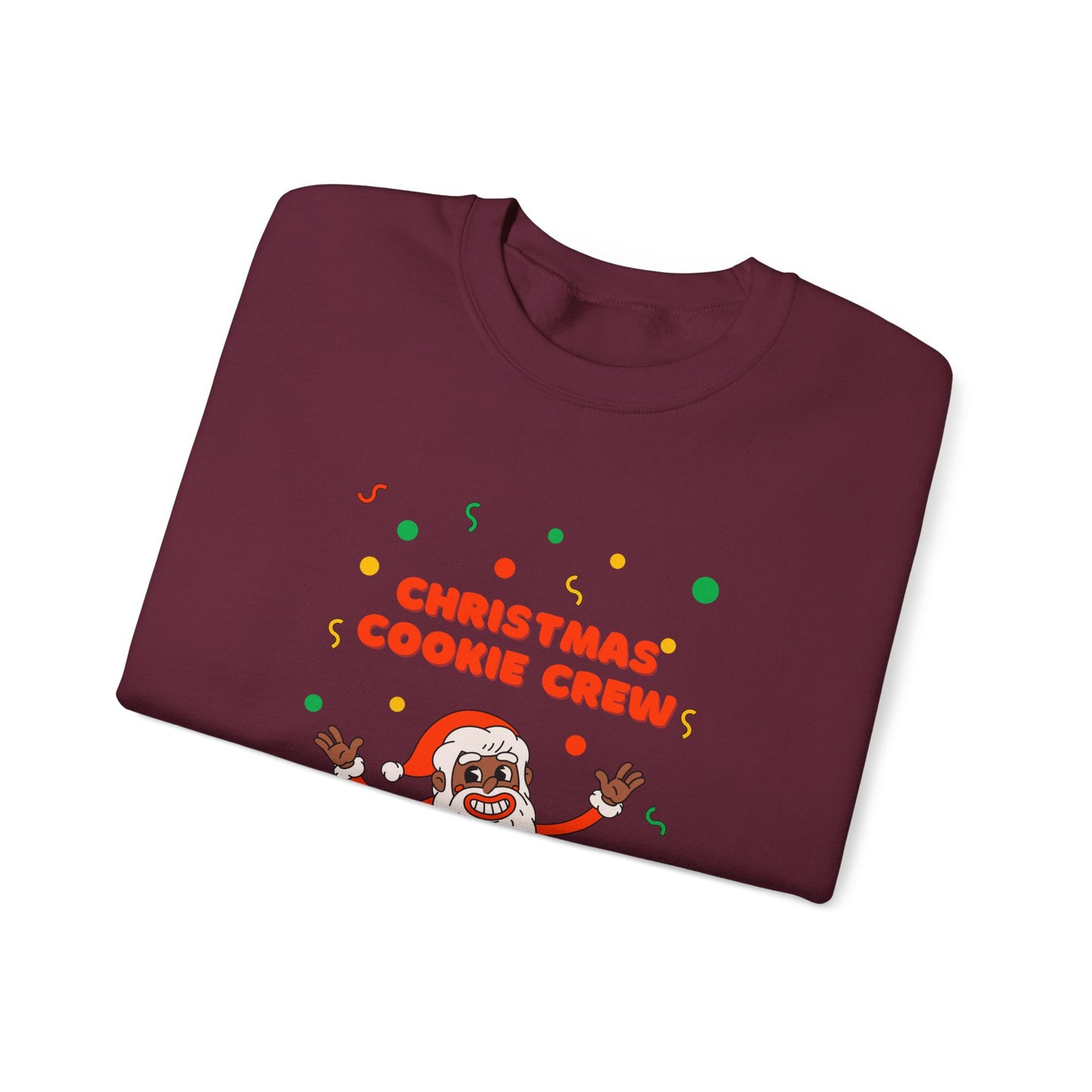 Copy of Christmas Cookie Crew Sweatshirt, Holiday Fashion, Festive Apparel, Cozy Crew, Gift for Bakers, Winter Wear