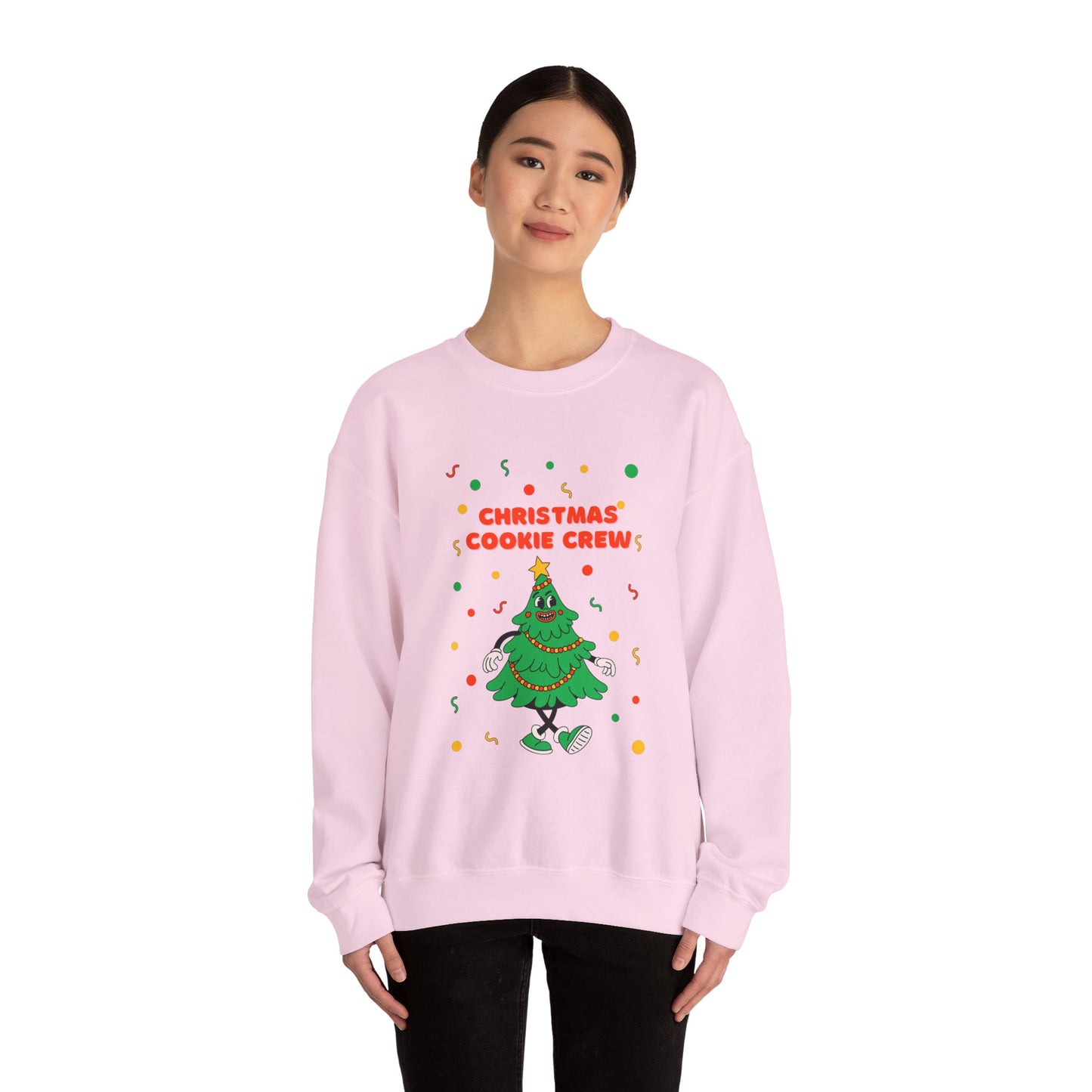 Copy of Christmas Cookie Crew Sweatshirt, Holiday Fashion, Festive Apparel, Cozy Crew, Gift for Bakers, Winter Wear