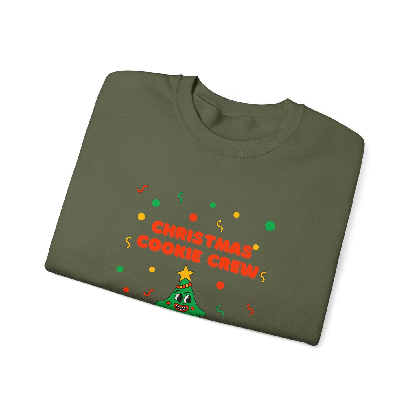 Copy of Christmas Cookie Crew Sweatshirt, Holiday Fashion, Festive Apparel, Cozy Crew, Gift for Bakers, Winter Wear