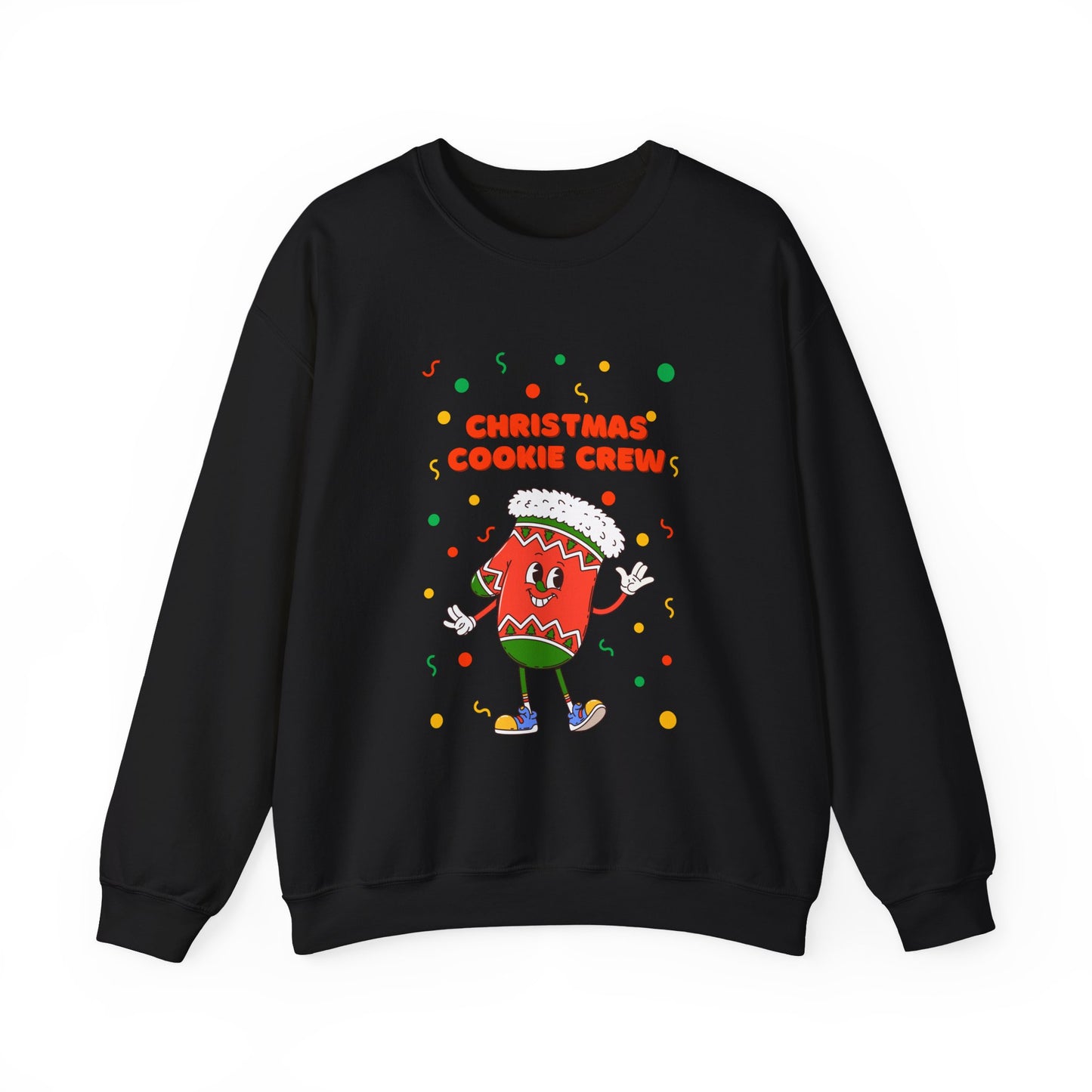 Copy of Christmas Cookie Crew Sweatshirt, Holiday Fashion, Festive Apparel, Cozy Crew, Gift for Bakers, Winter Wear