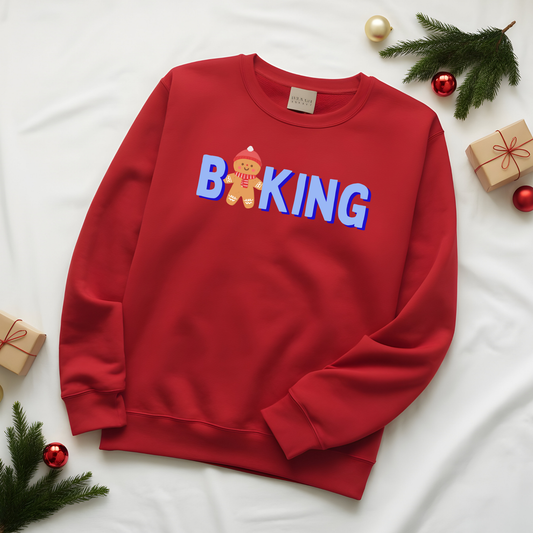 Christmas Gingerbread Baking Sweatshirt