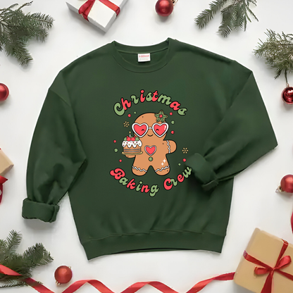Christmas Baking Crew Sweatshirt - Funny Family Matching