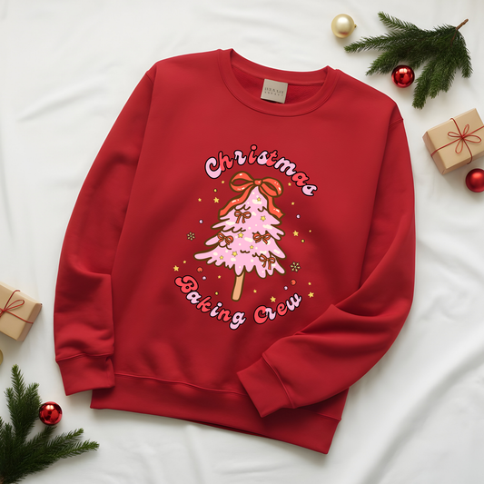 Christmas Baking Crew Sweatshirt - Funny Family Matching