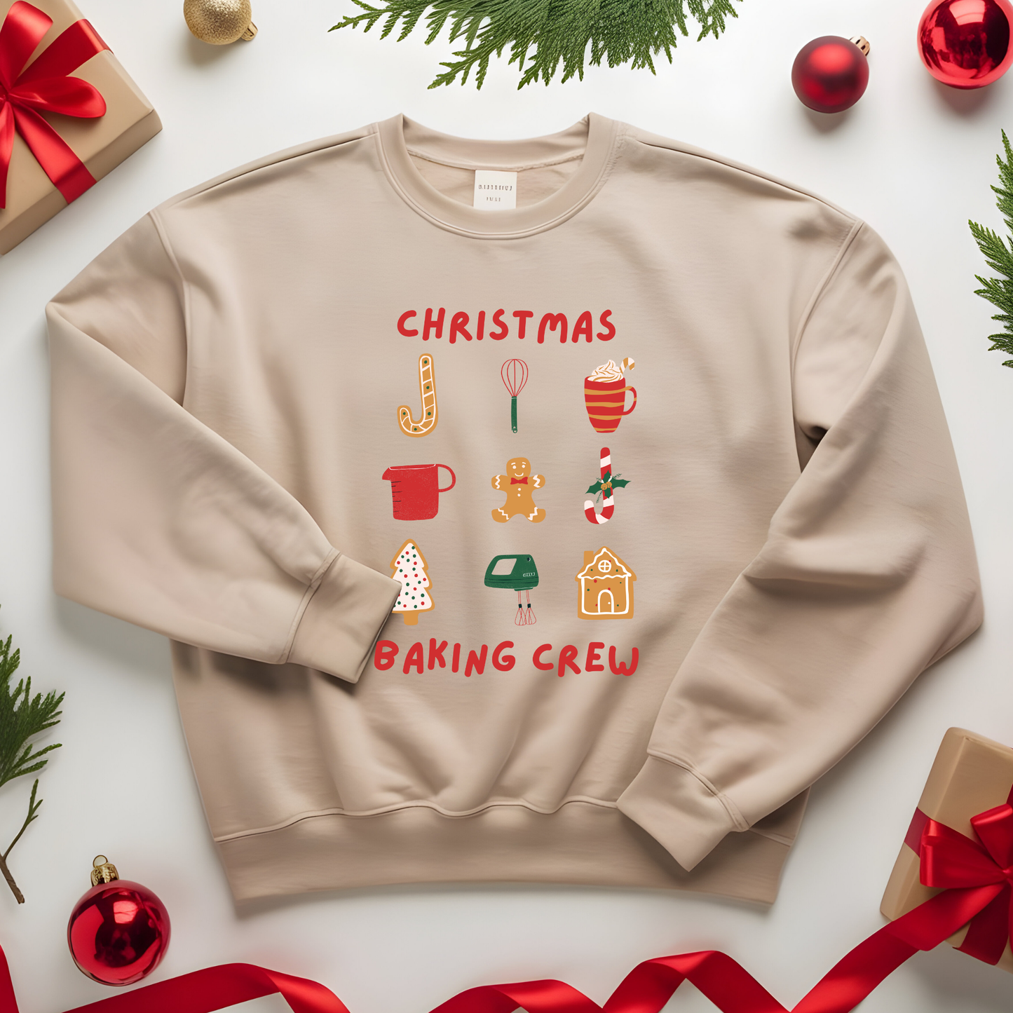 Christmas Baking Crew Sweatshirt
