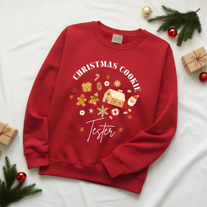 Christmas Cookie "TESTER" Sweatshirt