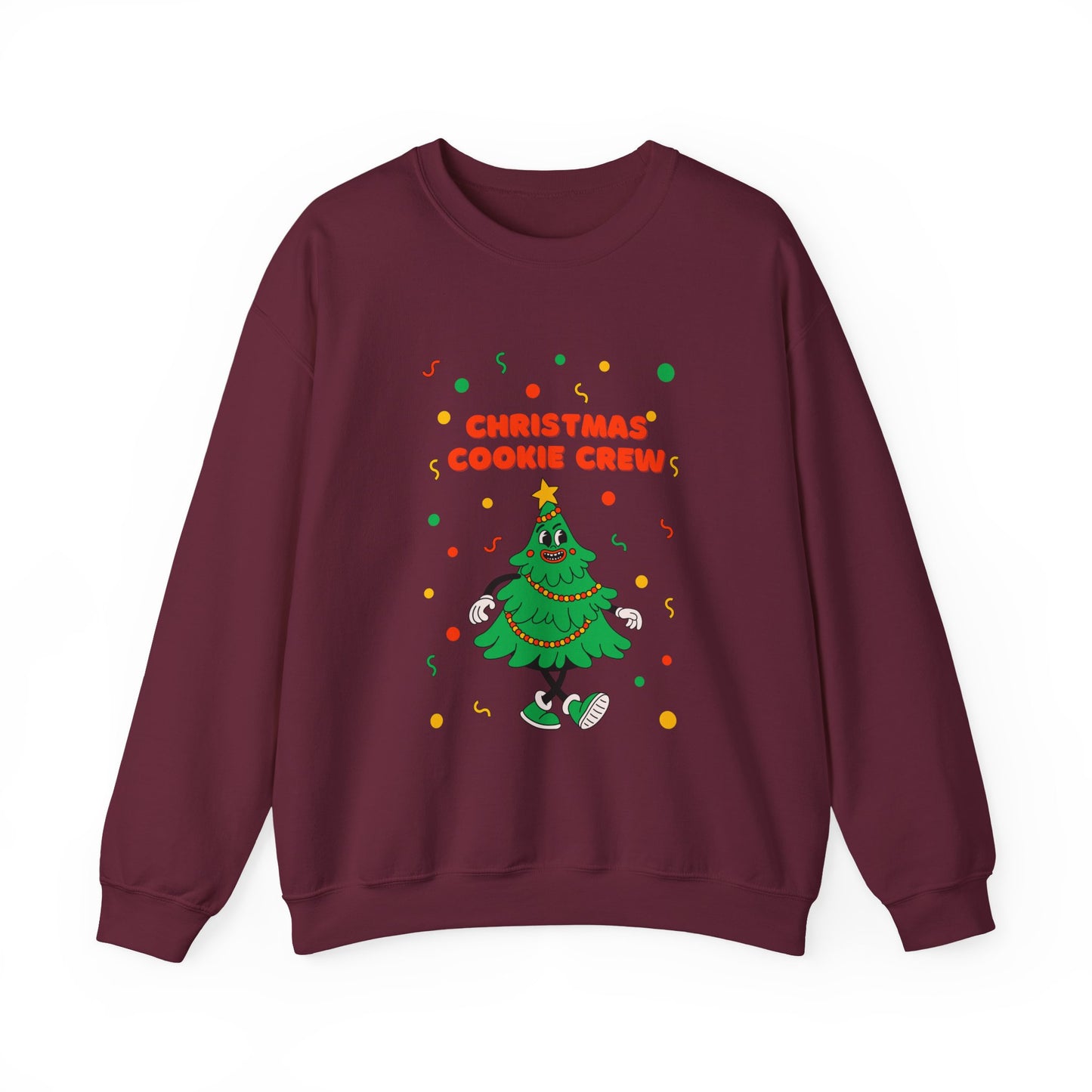 Copy of Christmas Cookie Crew Sweatshirt, Holiday Fashion, Festive Apparel, Cozy Crew, Gift for Bakers, Winter Wear