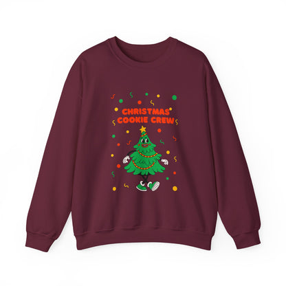 Copy of Christmas Cookie Crew Sweatshirt, Holiday Fashion, Festive Apparel, Cozy Crew, Gift for Bakers, Winter Wear