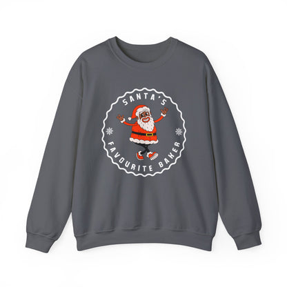 "Santa's favourite baker" Christmas Sweatshirt