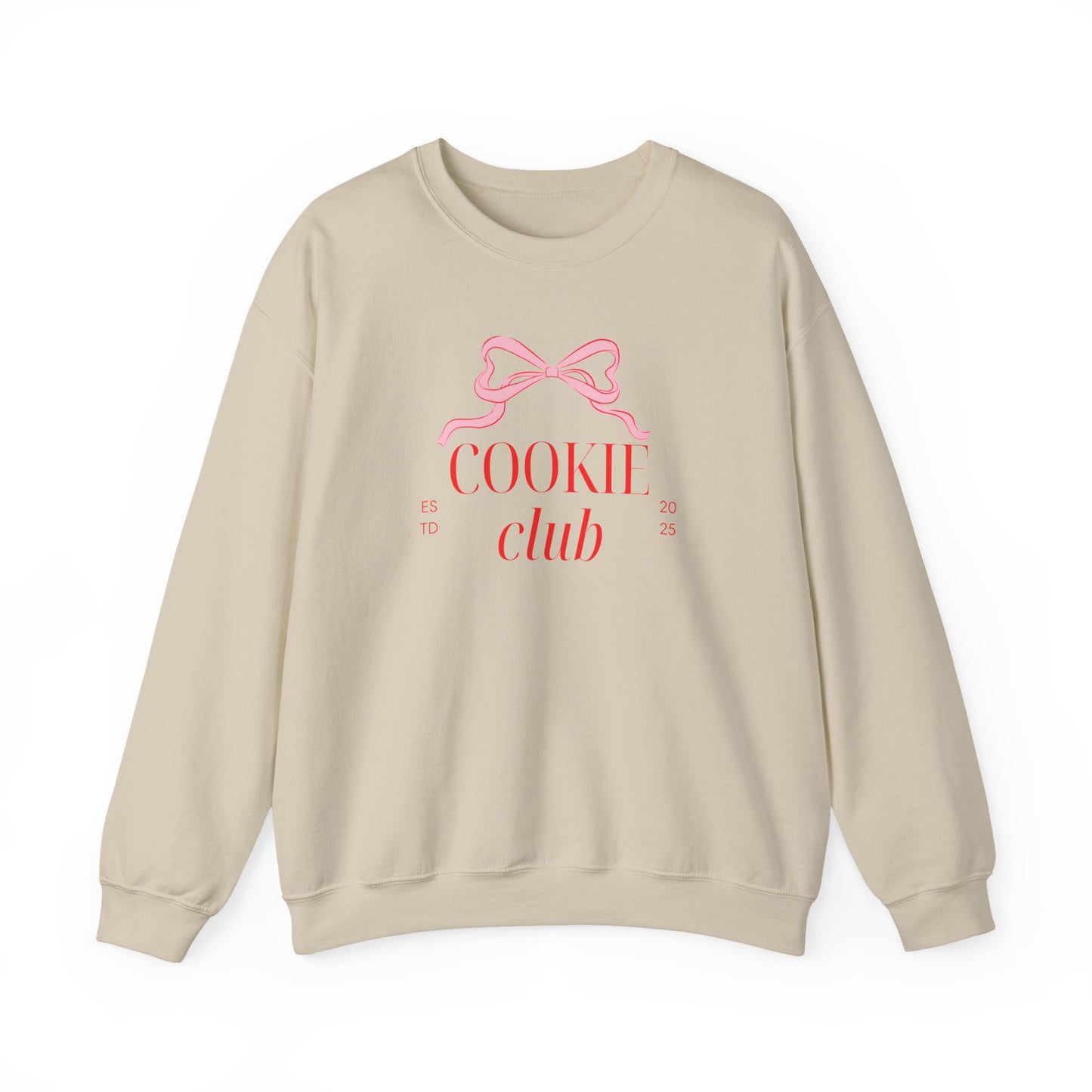 Cookie Club Sweatshirt - Coquette Bow
