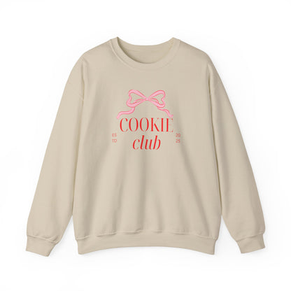 Cookie Club Sweatshirt - Coquette Bow