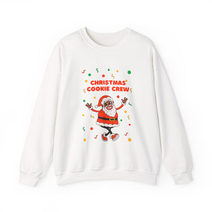 Christmas Cookie Crew Sweatshirt, Holiday Fashion, Festive Apparel, Cozy Crew, Gift for Bakers, Winter Wear