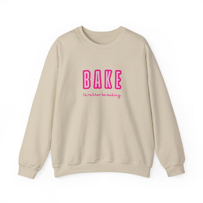 I'd Rather Be Baking' sweatshirt