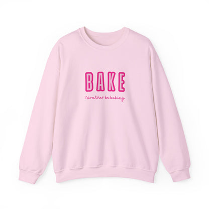 I'd Rather Be Baking' sweatshirt
