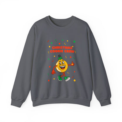 Christmas Cookie Crew Sweatshirt, Holiday Fashion, Festive Apparel, Cozy Crew, Gift for Bakers, Winter Wear