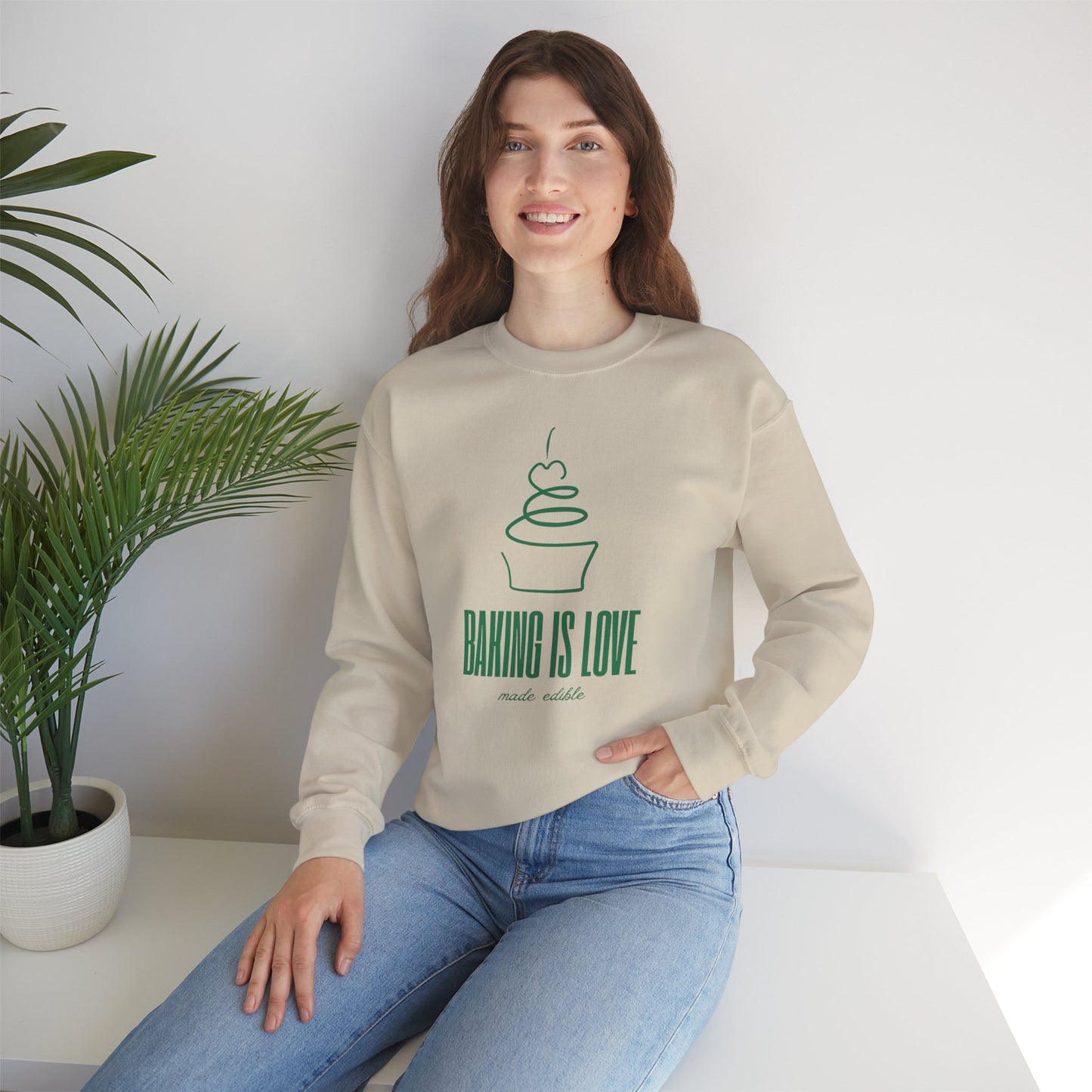 Baking is Love Made Edible Sweatshirt