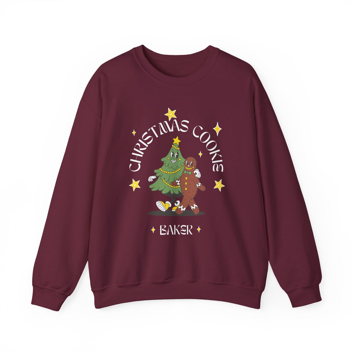 Christmas Cookie "BAKER" Sweatshirt - Funny Family Matching