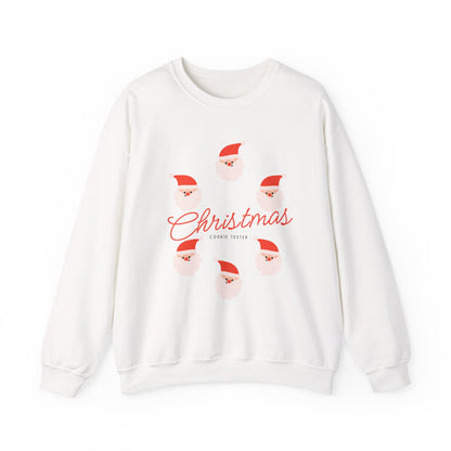 Christmas Cookie "TESTER" Sweatshirt - Santa Claus