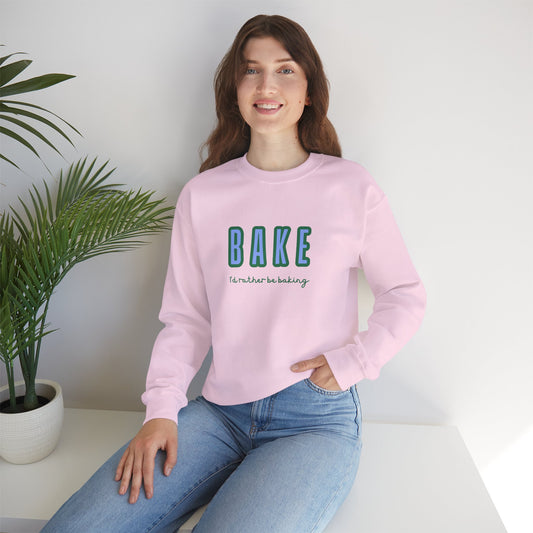 I'd Rather Be Baking' sweatshirt