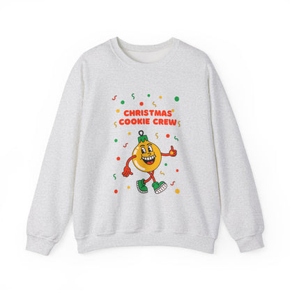 Christmas Cookie Crew Sweatshirt, Holiday Fashion, Festive Apparel, Cozy Crew, Gift for Bakers, Winter Wear