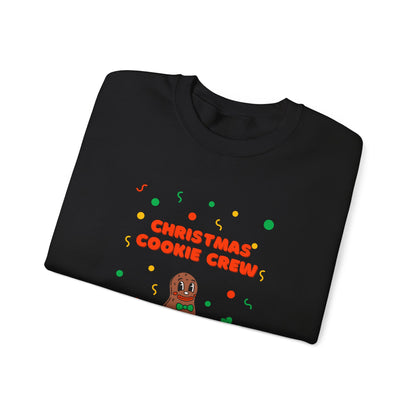 Christmas Cookie Crew Sweatshirt, Holiday Fashion, Festive Apparel, Cozy Crew, Gift for Bakers, Winter Wear