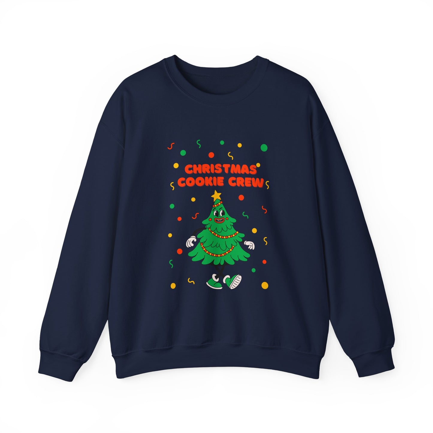 Copy of Christmas Cookie Crew Sweatshirt, Holiday Fashion, Festive Apparel, Cozy Crew, Gift for Bakers, Winter Wear