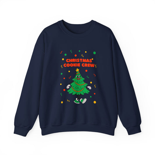 Copy of Christmas Cookie Crew Sweatshirt, Holiday Fashion, Festive Apparel, Cozy Crew, Gift for Bakers, Winter Wear