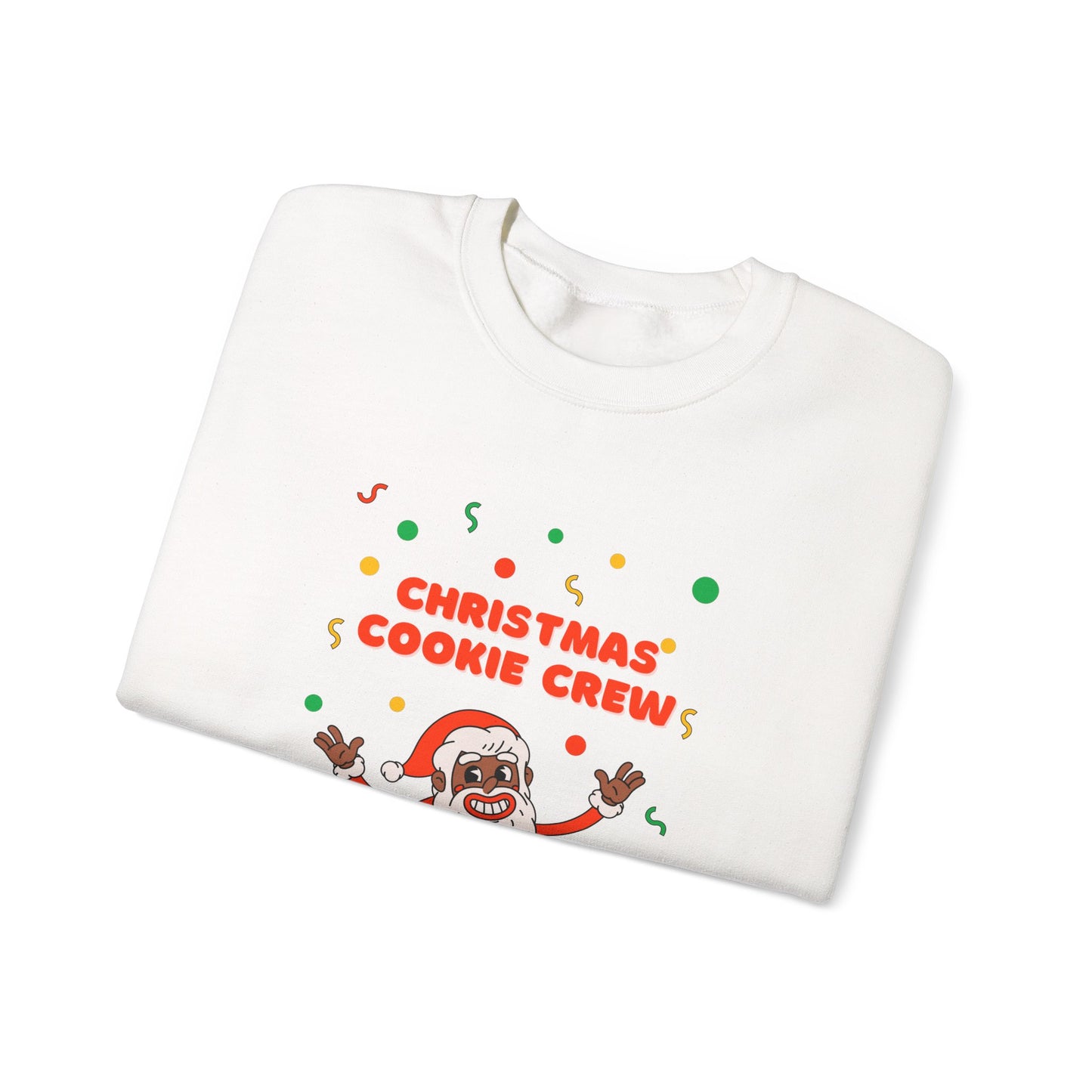 Copy of Christmas Cookie Crew Sweatshirt, Holiday Fashion, Festive Apparel, Cozy Crew, Gift for Bakers, Winter Wear