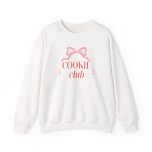 Cookie Club Sweatshirt - Coquette Bow