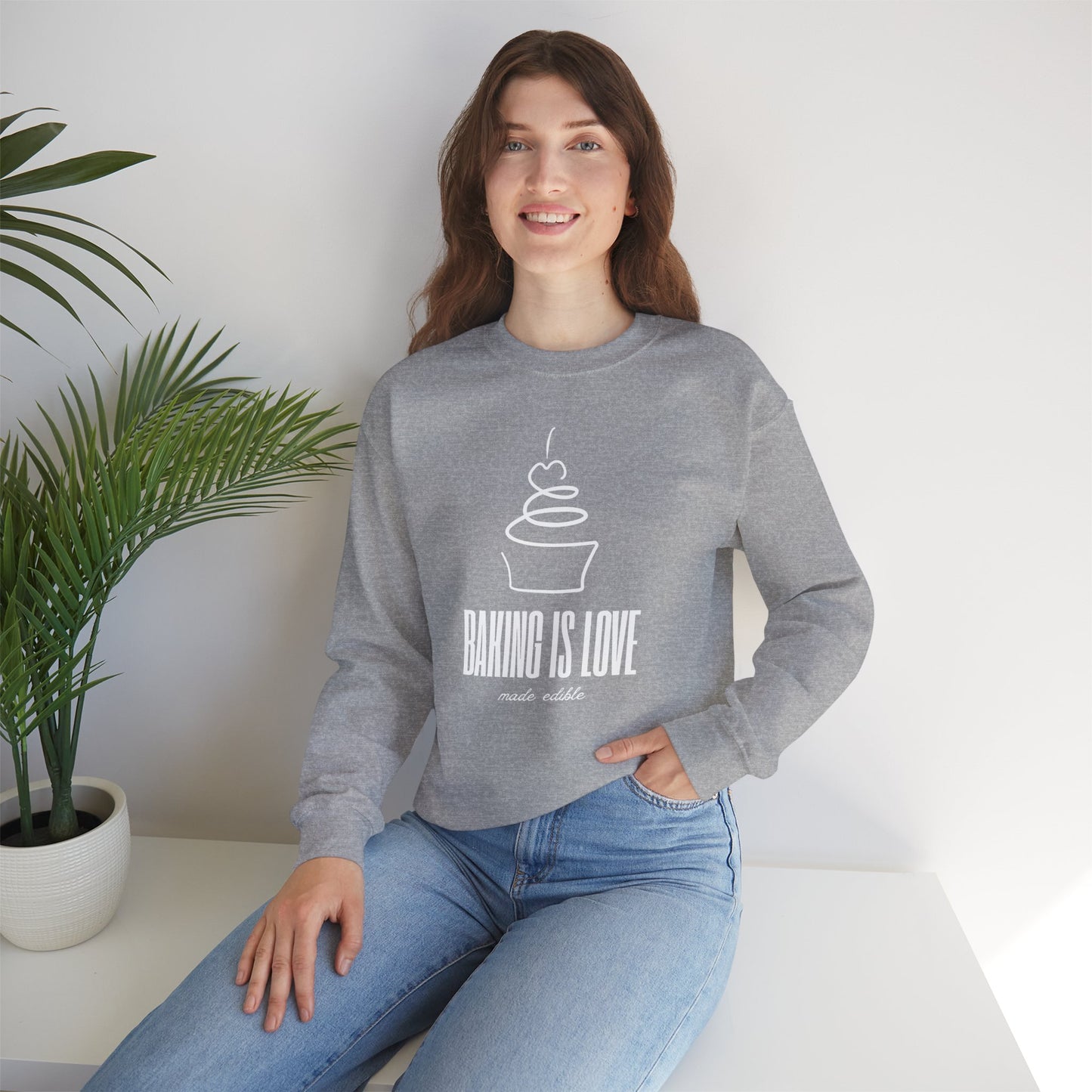 Baking is Love Made Edible Sweatshirt