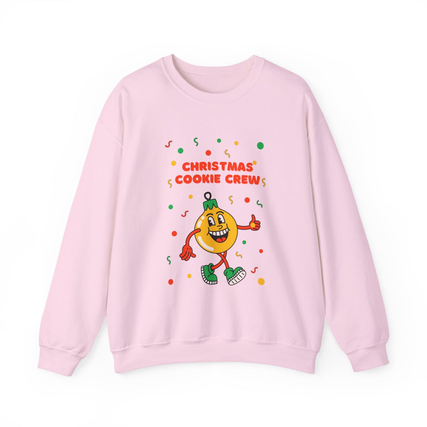 Christmas Cookie Crew Sweatshirt, Holiday Fashion, Festive Apparel, Cozy Crew, Gift for Bakers, Winter Wear