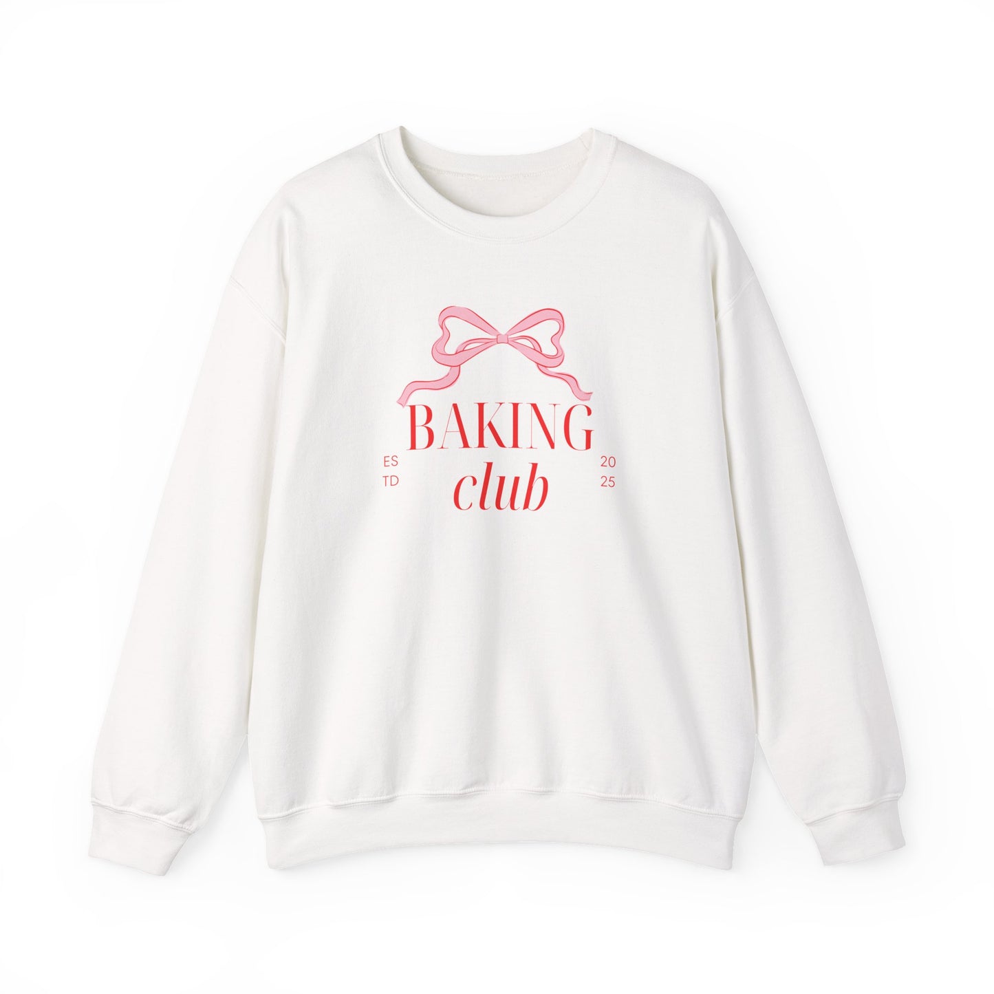 Baking Club Sweatshirt - Coquette Bow