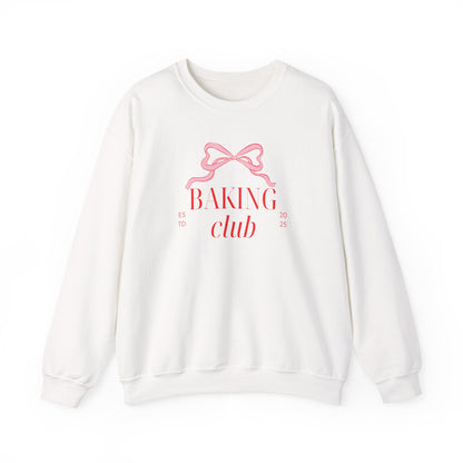Baking Club Sweatshirt - Coquette Bow