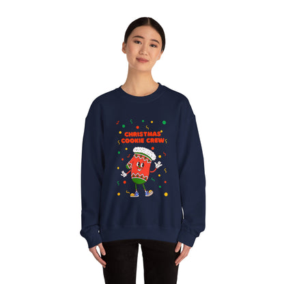 Copy of Christmas Cookie Crew Sweatshirt, Holiday Fashion, Festive Apparel, Cozy Crew, Gift for Bakers, Winter Wear