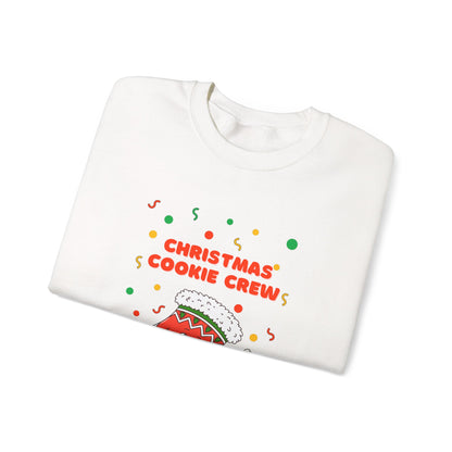 Copy of Christmas Cookie Crew Sweatshirt, Holiday Fashion, Festive Apparel, Cozy Crew, Gift for Bakers, Winter Wear