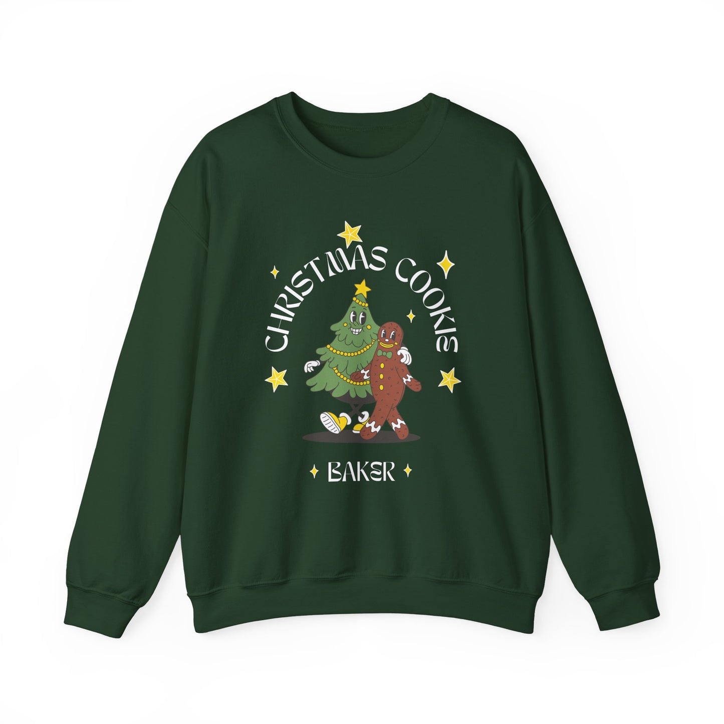 Christmas Cookie "BAKER" Sweatshirt - Funny Family Matching