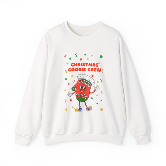 Copy of Christmas Cookie Crew Sweatshirt, Holiday Fashion, Festive Apparel, Cozy Crew, Gift for Bakers, Winter Wear