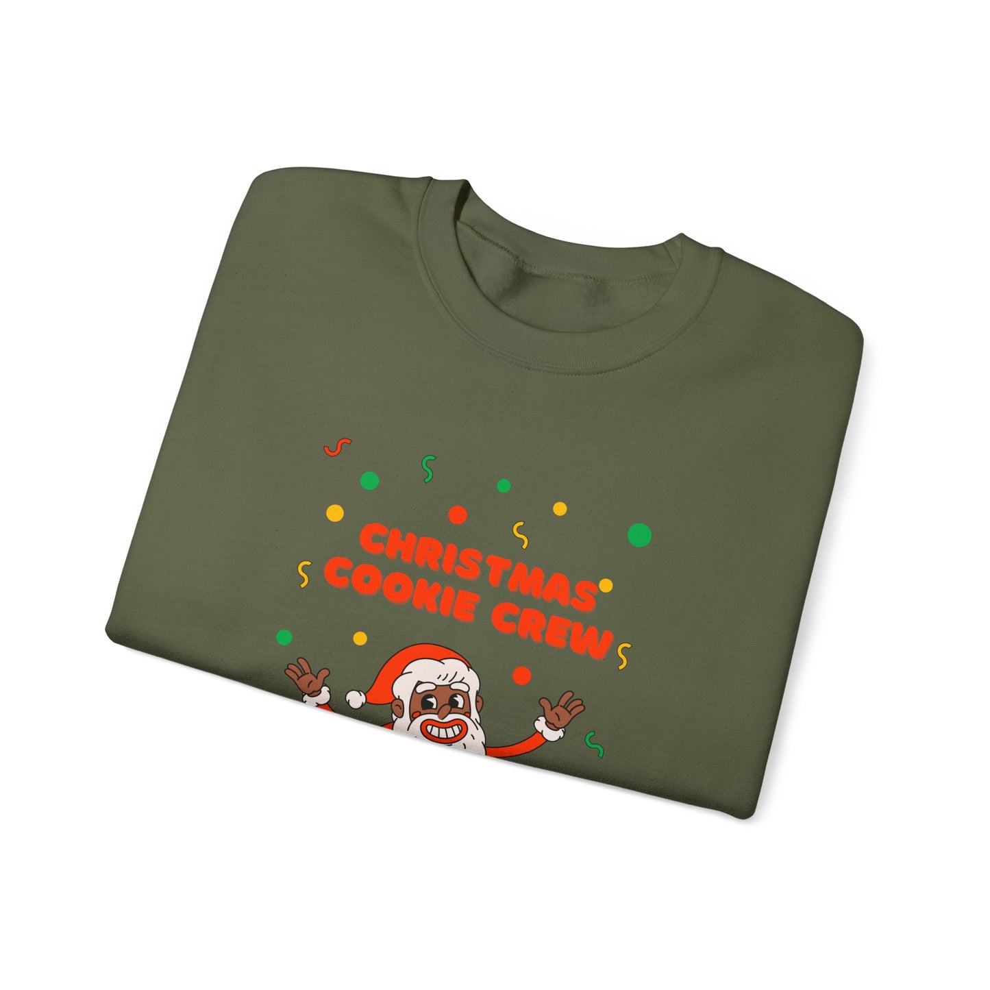 Copy of Christmas Cookie Crew Sweatshirt, Holiday Fashion, Festive Apparel, Cozy Crew, Gift for Bakers, Winter Wear