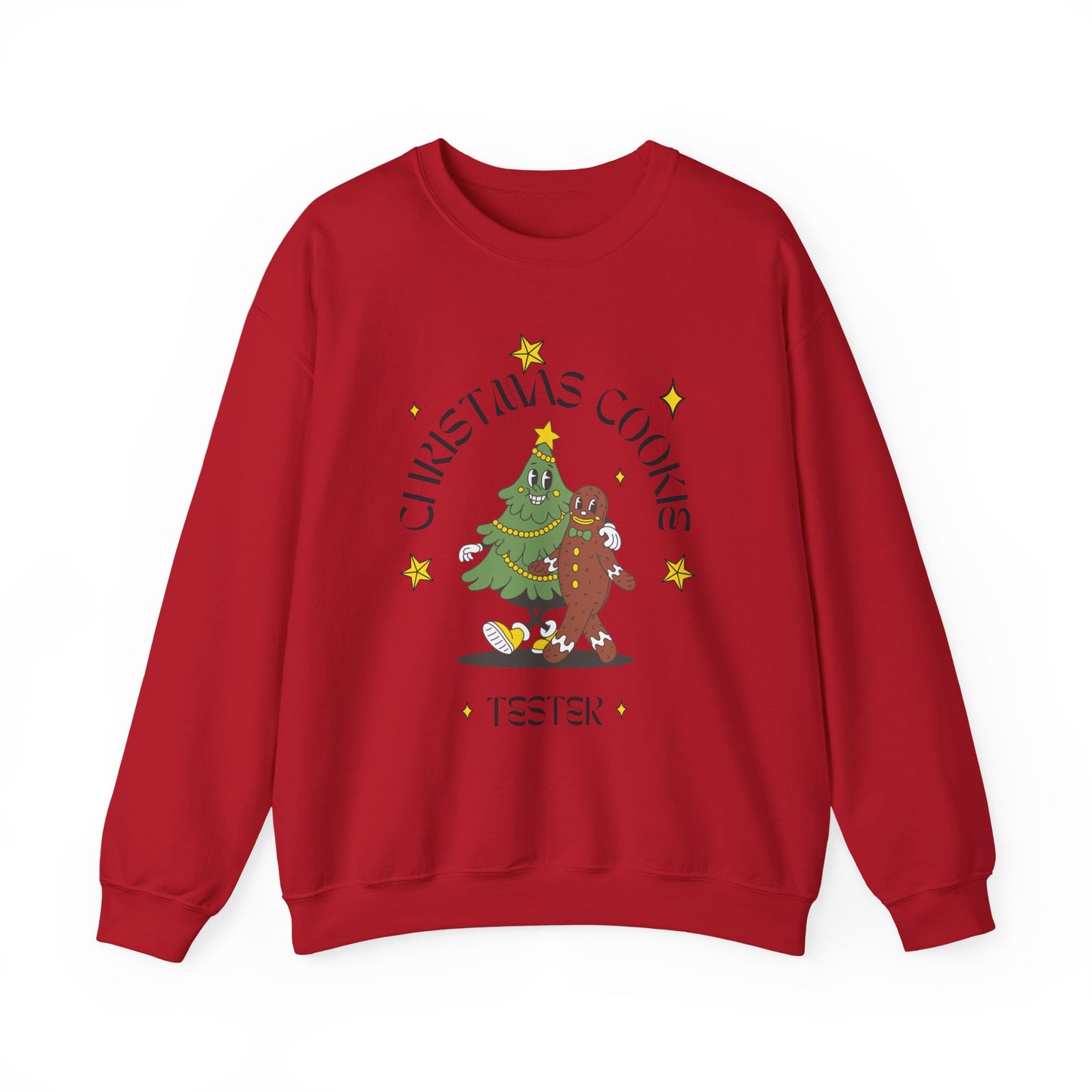 Christmas Cookie "TESTER" Sweatshirt - Funny Family Matching