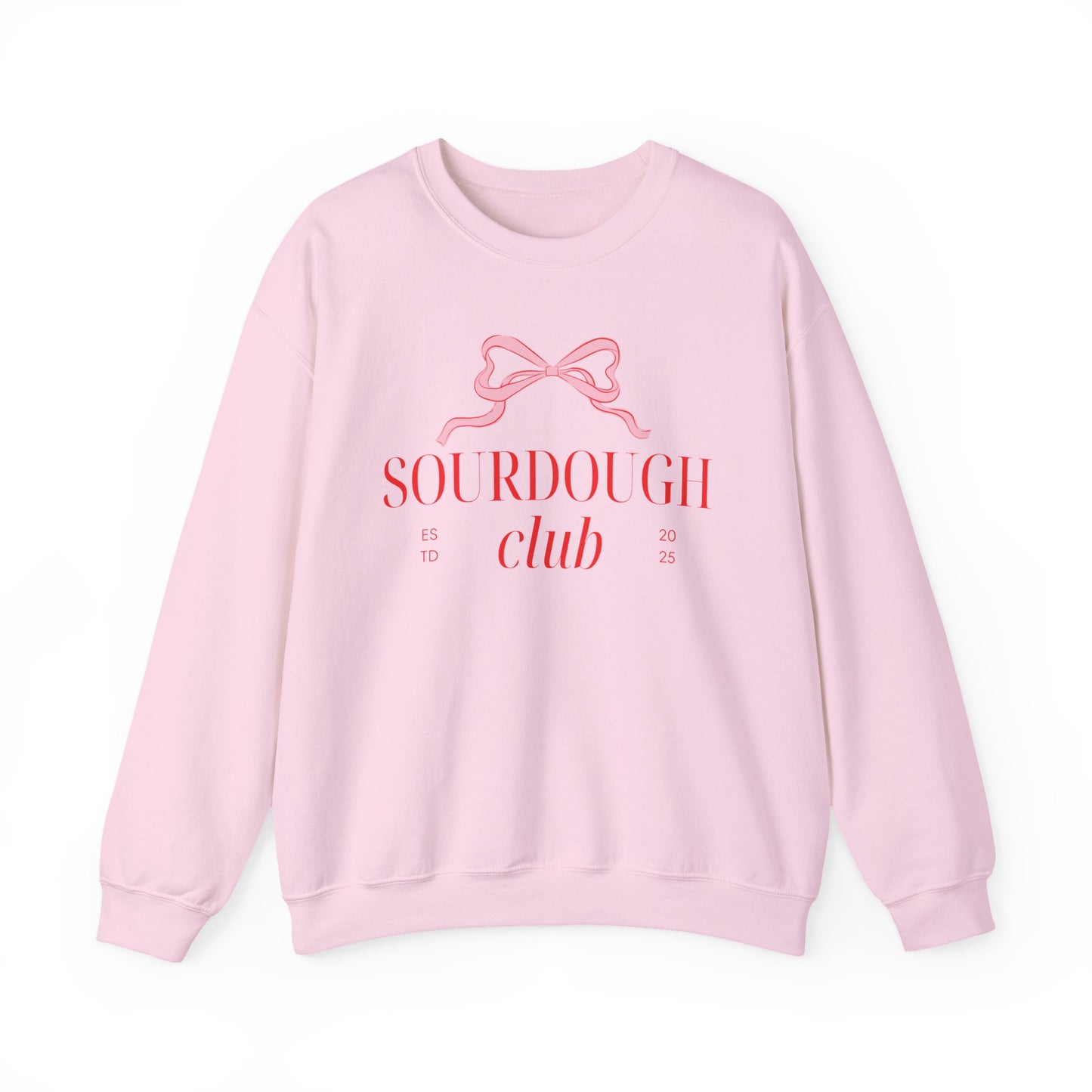 Sourdough Club Sweatshirt - Coquette Bow