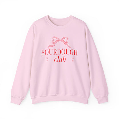 Sourdough Club Sweatshirt - Coquette Bow